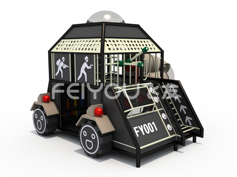 装甲车-浙江组合滑梯供应商-室外小孩子不锈钢游乐设备